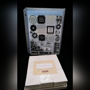 Close To My Heart Collage Cubes and Stamps Set